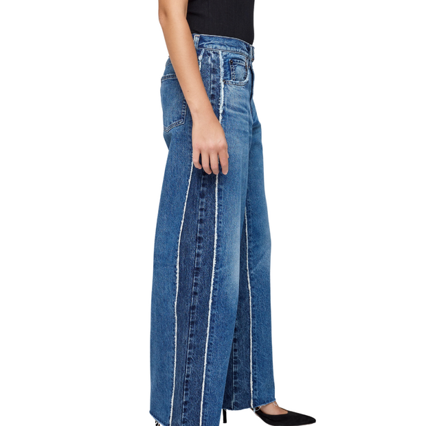 TAHITI TWO-TONE WIDE PANTS