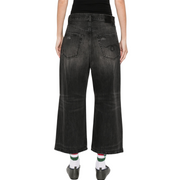 Wilson Black Cropped Wide Leg