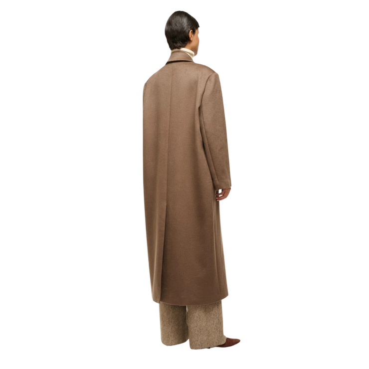 Taupe Serge Coat