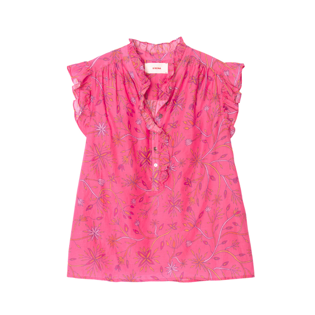 Fuchsia Melon Brenna Top