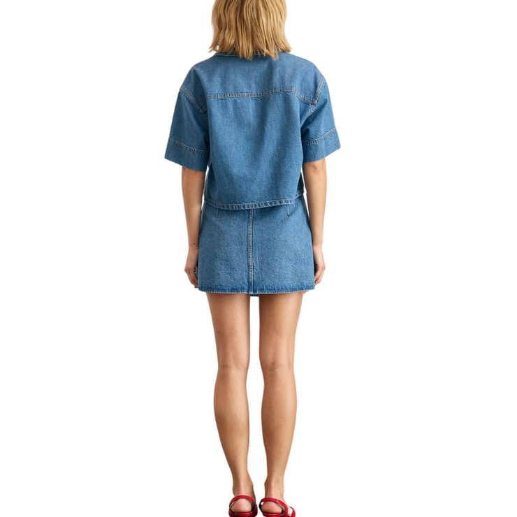 Indigo Blue Jade Top