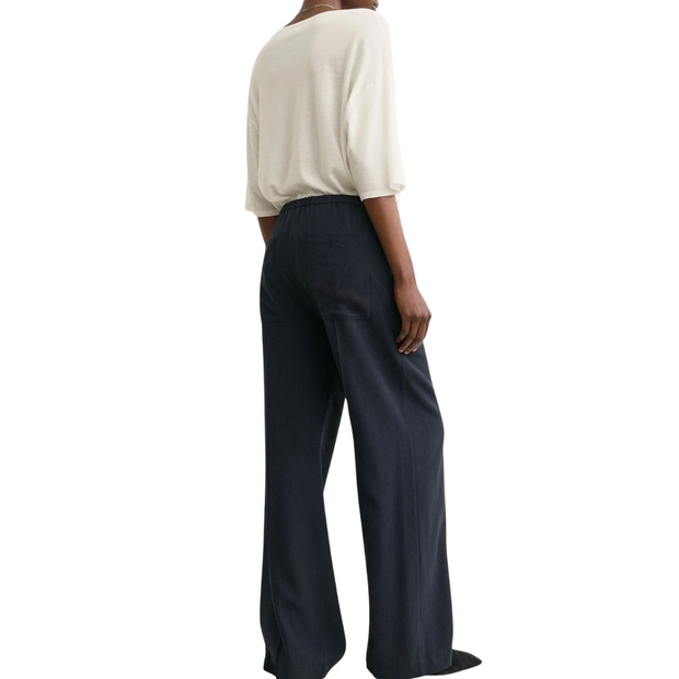 Fluid Navy Winter Trouser