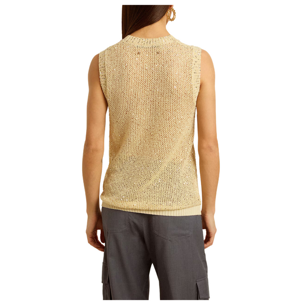 Sequin Mesh Tank