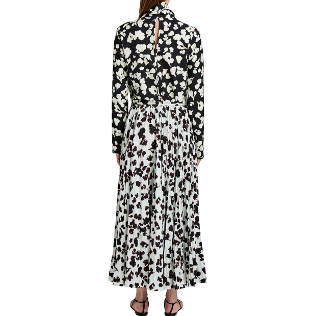 Black Floral Runa Skirt