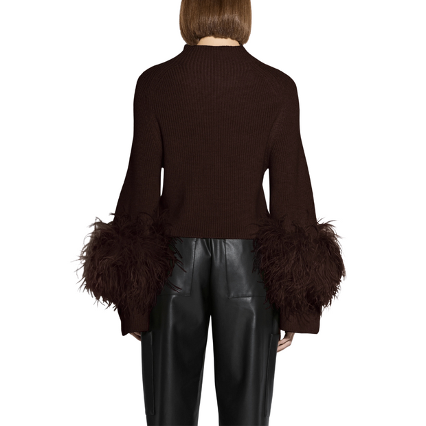 Merino Mock Neck Sweater