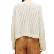 CROPPED OPEN STITCH JUMPER