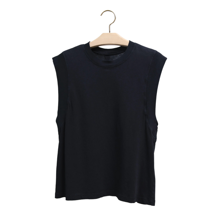Black Hauser Muscle Tee