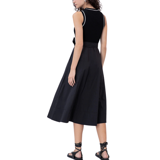 Devon Solid Poplin Dress