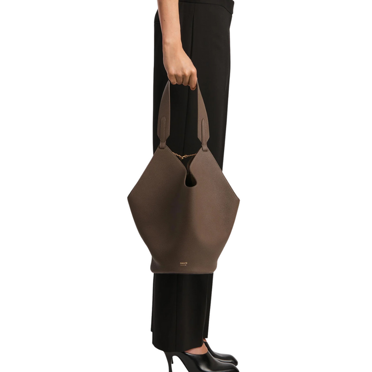 Small Lotus Tote in Elephant
