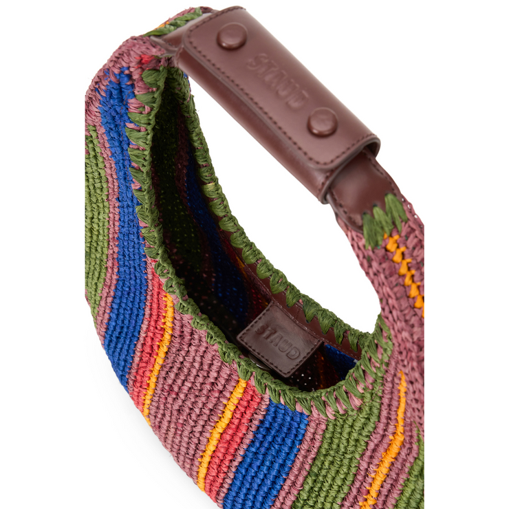 Jungle Stripe Moon Bag