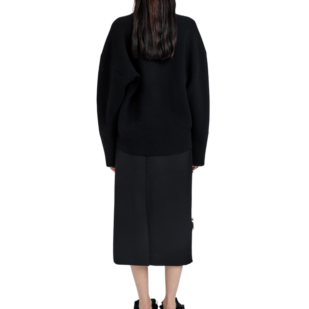 Embroidered Moira Skirt