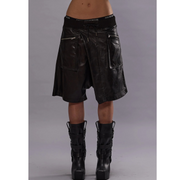 Crossover Leather Short