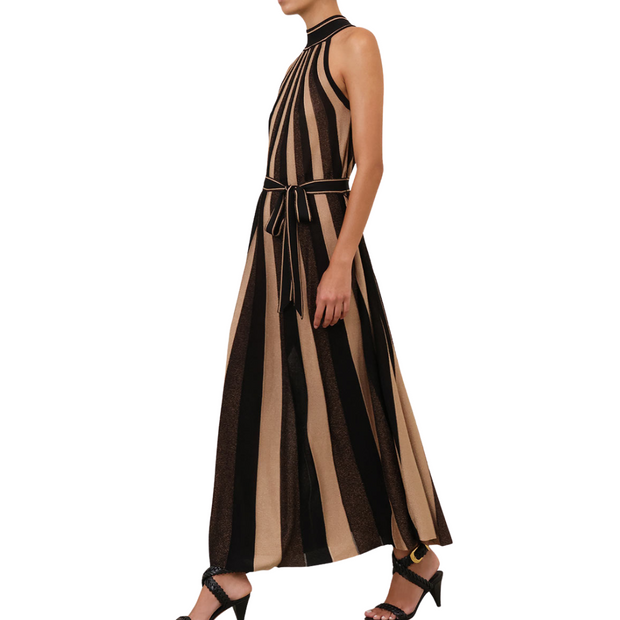 Hypnotic Halter Midi Dress
