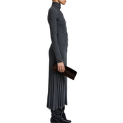 Shearling Silo Clutch