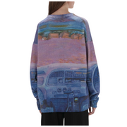 Car Print Jumper