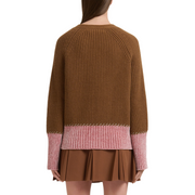 LS Bicolor Cardigan