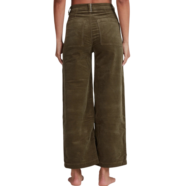 SAFARI GREEN VIRGINIA CORD