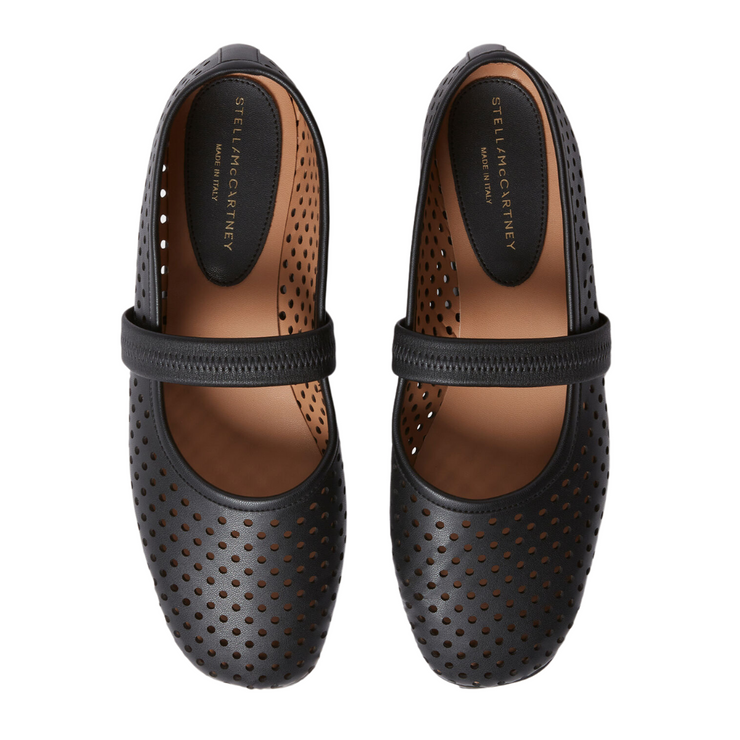 Perforated Ballet Flats