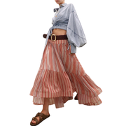 Denim Wrap Top
