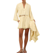 Coco Towelling Hooded Top