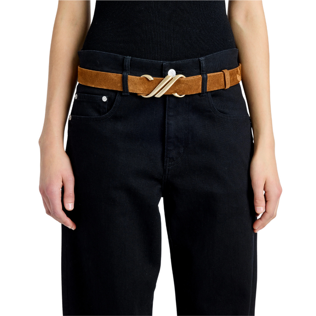 Saddle Suede Belt