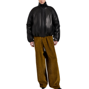 LANEY SEMIGLOSS LEATHER JACKET