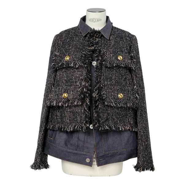 Tweed & Denim Jacket