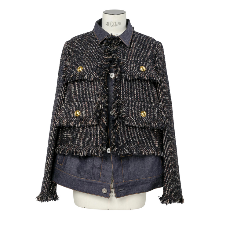 Tweed & Denim Jacket