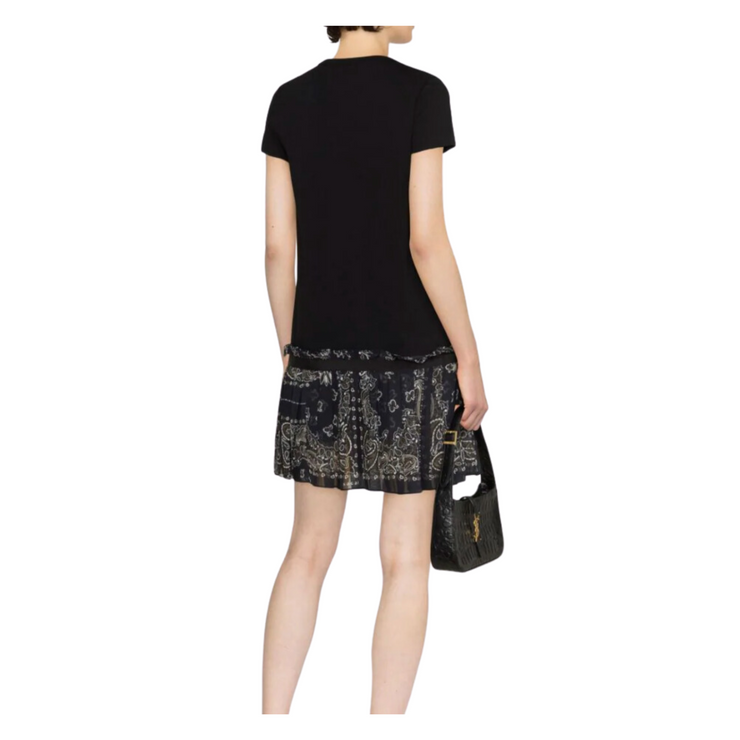 Bandana Print Jersey Dress