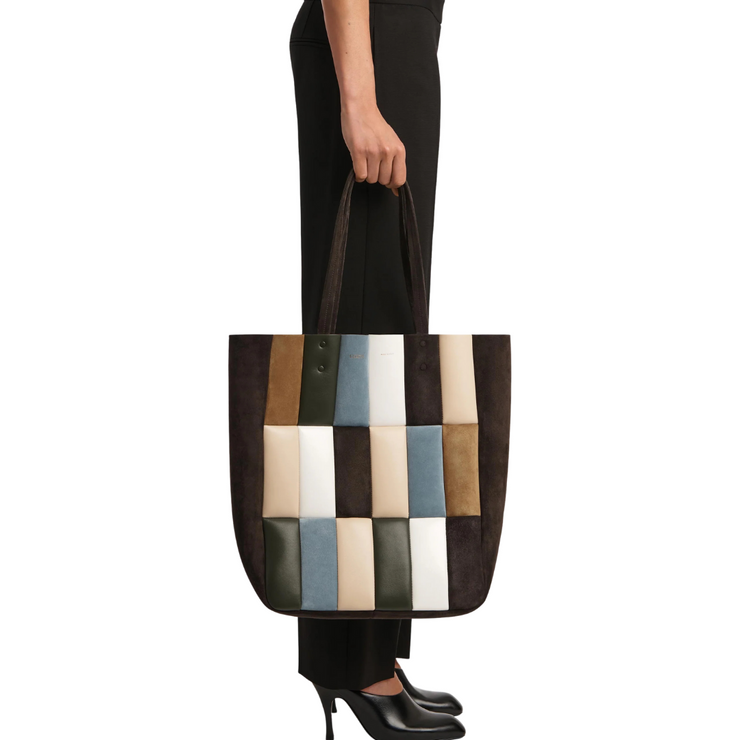 ZOE PATCHWORK TOTE