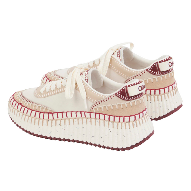 Purple & Biege Nama Sneaker