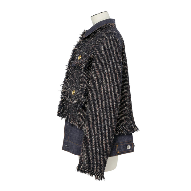 Tweed & Denim Jacket