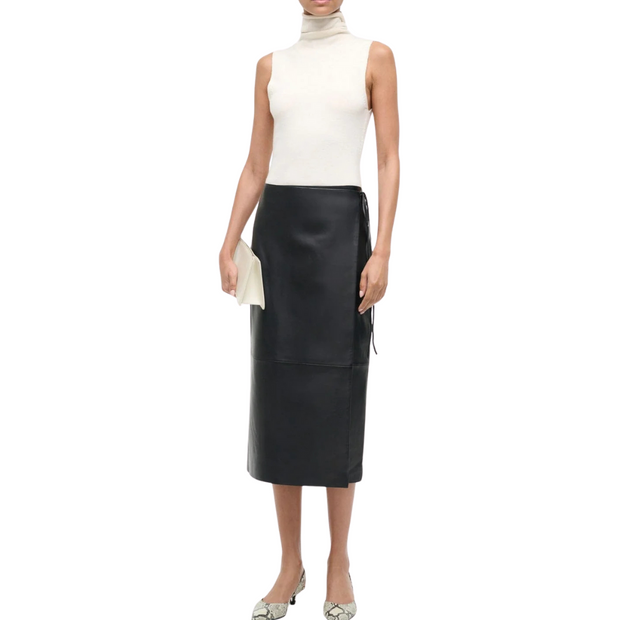 Roman Leather Skirt