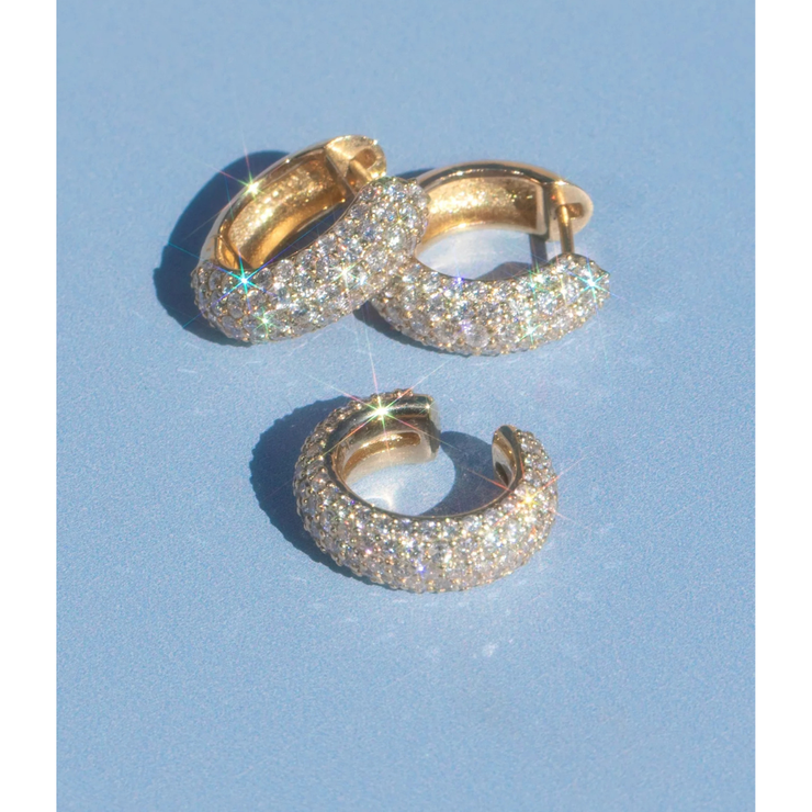 Pave Bombe Ear Cuff