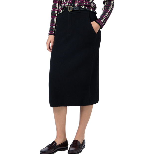 Cashmere Tailored Skirt