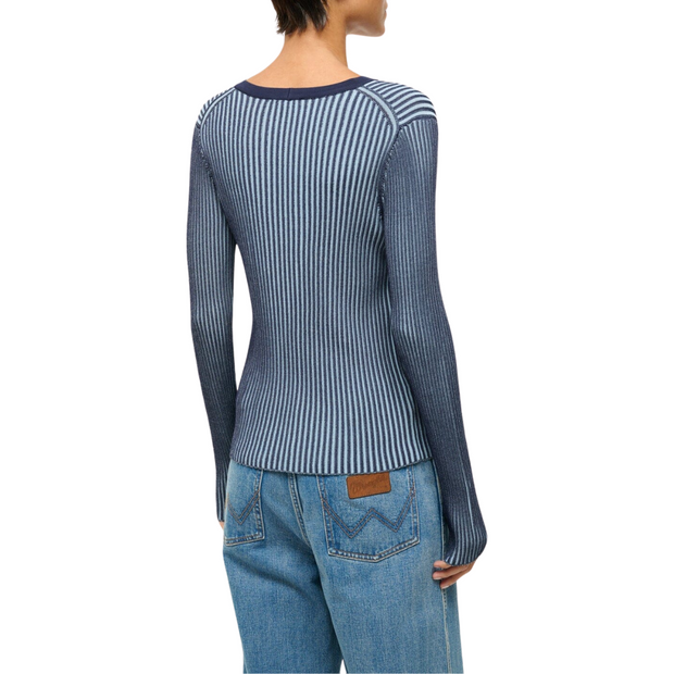 Cargo Sweater Clear Blue