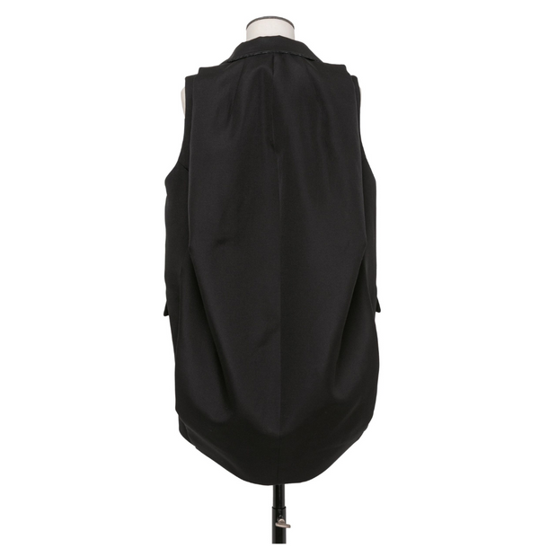 Double-Faced Silk Cotton Vest