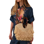 Smal Goldentime Fringe Tote