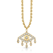 Marquise Eye Fringe Charm
