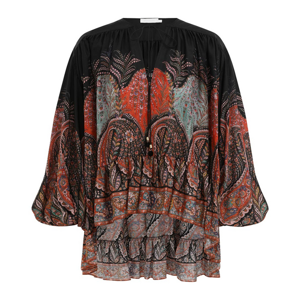 Rhiannon Ruffle Billow Blouse