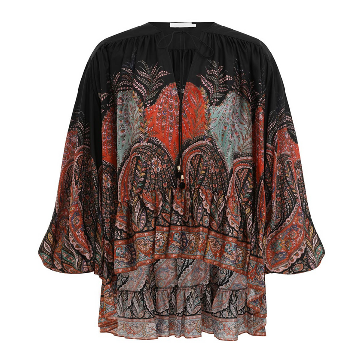 Rhiannon Ruffle Billow Blouse