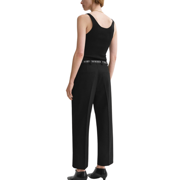 Black - Compact Knit Tank