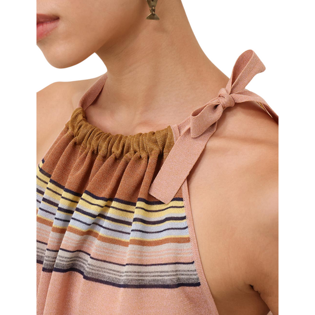 Coco Stripe Halter Top