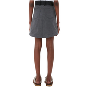 Paneled Mini Skirt