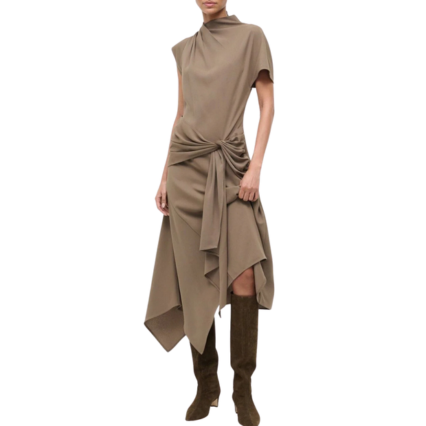 Suede Wally Boot in Truffle