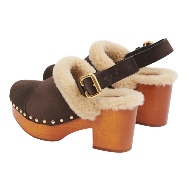 Jeanette Shearling Clog