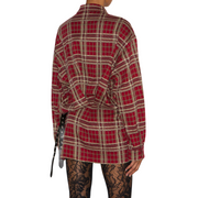 Blandia Flannel Mini Dress