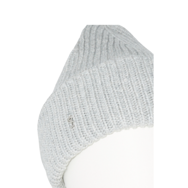 Ribbed Cashmere Knit Hat