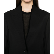 Raw Lapel Jacket