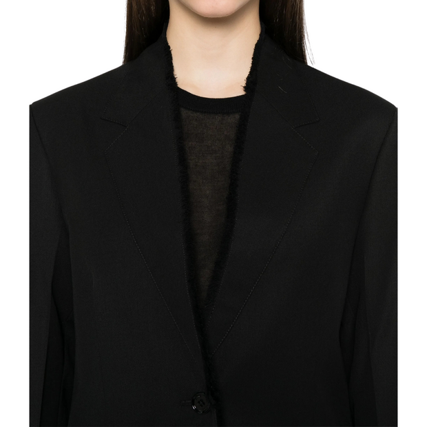 Raw Lapel Jacket